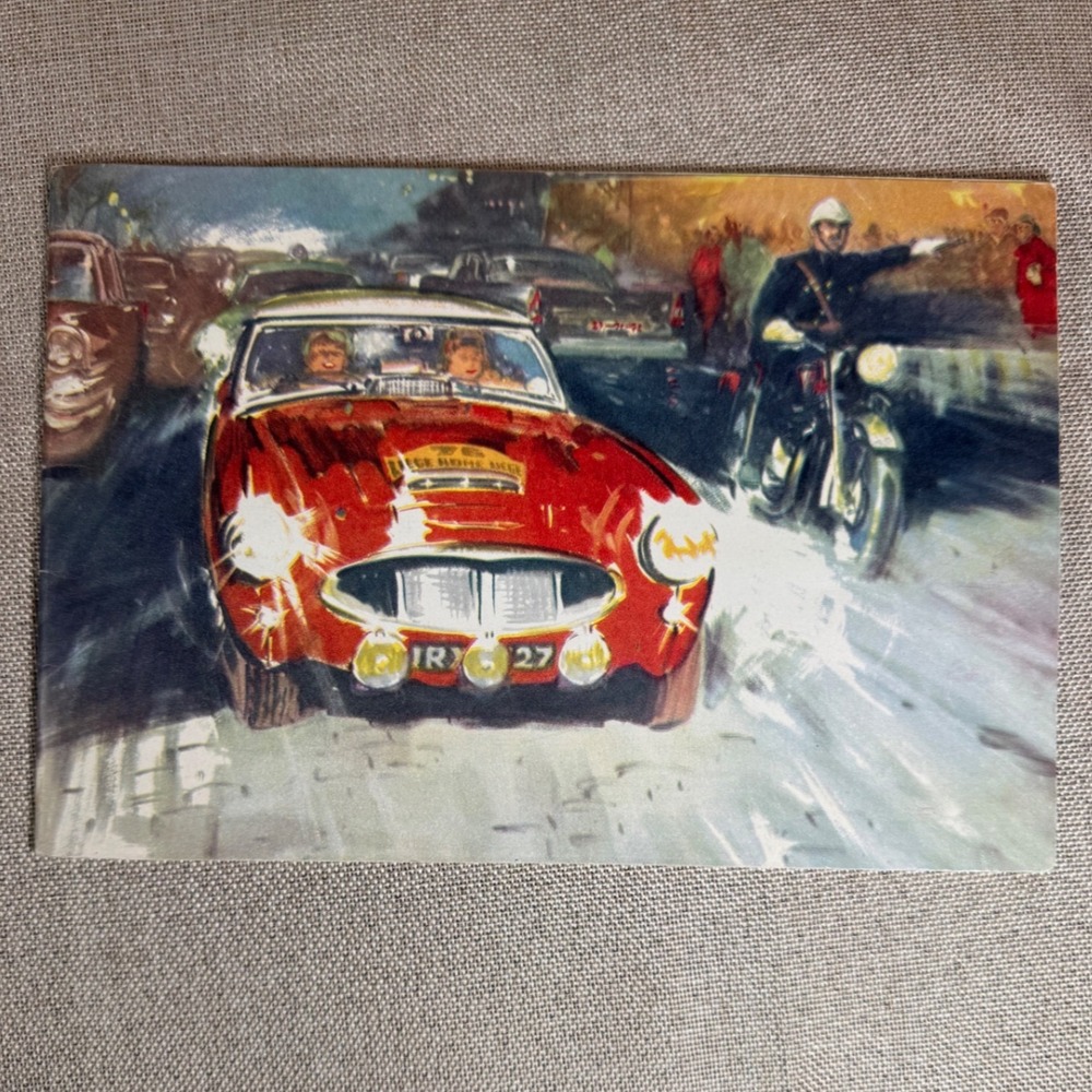 Vintage Castrol Achievements 1960 Booklet Pat Moss Austin Healey Michael Turner